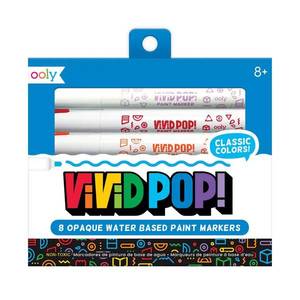 Carioci cu vopsea, Ooly, Vivid Pop, 8 culori, clasic imagine