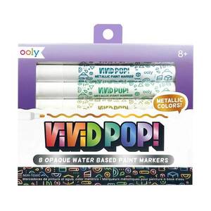 Carioci cu vopsea, Ooly, Vivid Pop, 8 culori, metalic imagine