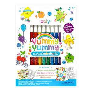 Set de colorat 3 in 1 parfumat, Ooly, Yummy Yummy imagine