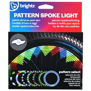 Lumina LED cu efecte animate pentru spite bicicleta, Brightz, Shapebrightz imagine
