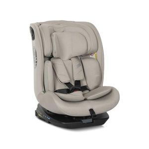 Scaun auto, Lorelli Rodeo, I-Size, Isofix, rotativ, 0 luni-12 ani, 40-150 cm, Beige imagine