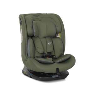 Scaun auto, Lorelli Rodeo, I-Size, Isofix, rotativ, 0 luni-12 ani, 40-150 cm, Green And Grey imagine