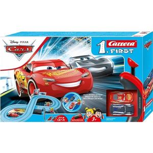 Set pista de curse cu 2 masinute, Carrera, Disney Cars imagine