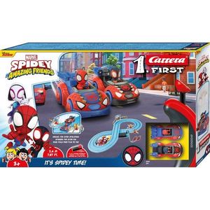 Set pista de curse cu 2 masinute, Carrera, Spidey Amazing Friends imagine