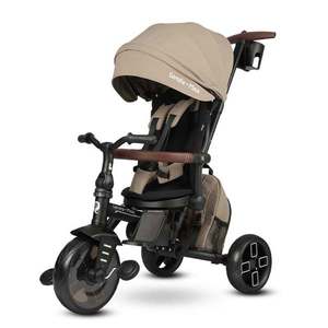 Tricicleta ultrapliabila, Qplay Comfo Max, Bej imagine