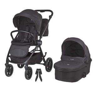 Carucior modular 2 in 1, Coccolle Serry, Jet Black imagine