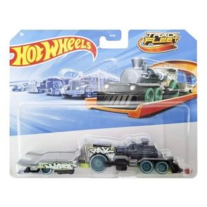 Set camion cu remorca, Hot Wheels, Track Fleet, Nitro Rail, JCM64 imagine
