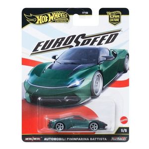 Masina metalica, Hot Wheels Premium, Car Culture, EuroSpeed, Automobili Pininfarina Battista, JBK77 imagine