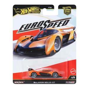 Masina metalica, Hot Wheels Premium, Car Culture, EuroSpeed, McLaren Solus GT, JBK78 imagine