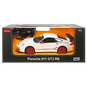 Masina cu telecomanda Rastar, Porsche GT3 RS, Alb imagine