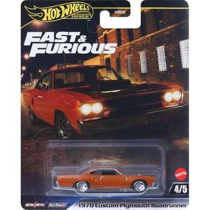 Masinuta Fast and Furious, Hot Wheels, 1970 Plymouth Roadrunner, JBL87 imagine