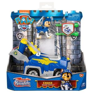 Set masinuta cu figurina, Paw Patrol, Rescue Knights Chase, 20133696 imagine