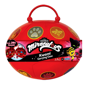 Cutie de depozitare cu 4 figurine surpriza, Miraculous, Kwami imagine