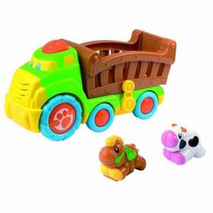Jucarie muzicala – camionul de la ferma imagine