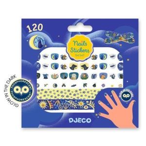 Stickere pentru unghii model Reflectia lunii, Djeco imagine