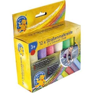 Malefix creta colorata pentru asfalt 12 buc imagine