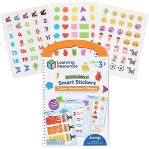 Set activitati educative cu abtibilduri - culori, numere si forme imagine