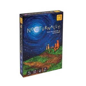 Joc de societate de memorie - Animale nocturne (Nocturnally) imagine