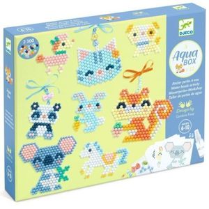 Atelier creativ cu margele Animalute norocoase, Djeco imagine