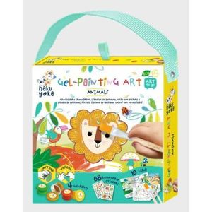 Set portabil de pictura cu gel Haku Yoka - Animale imagine