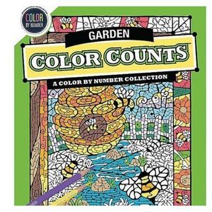 Color by Number Color Counts: Gardens imagine