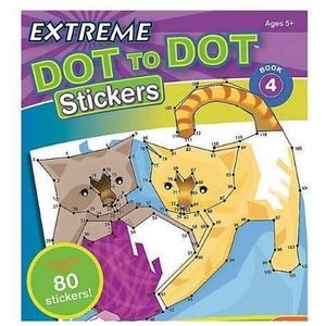 Extreme Dot to Dot Stickers: Book 4 imagine