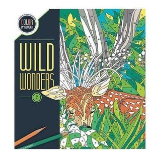 Wild Wonders Color by Number: Book 2 imagine