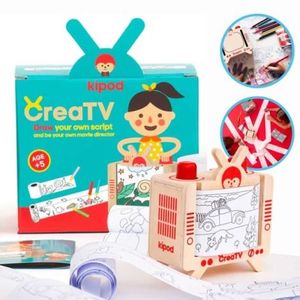 Crea TV - Set creativ pentru realizat povesti si benzi desenate, Kipod imagine