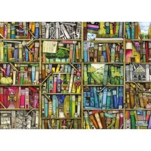 Ravensburger - Puzzle Colin Thompson libraria bizara 1000 piese design nou imagine