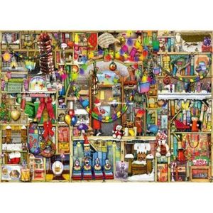 Ravensburger - Puzzle Colin Thompson dulap cu decoratiuni de Craciun 1000 piese design nou imagine