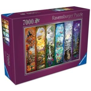 Ravensburger - Puzzle calatorie prin cele sase portaluri 7000 piese imagine