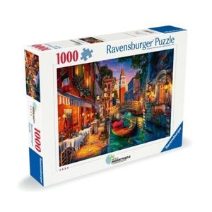 Ravensburger - Puzzle Venetia in lumina noptii 1000 piese imagine