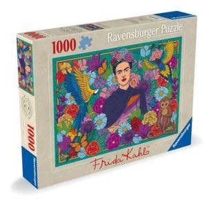 Ravensburger - Puzzle Frida Kahlo inconjurata de flori 1000 piese imagine