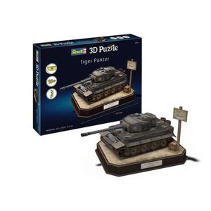 Puzzle 3d tanc tiger i imagine