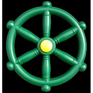 Carma piratilor, accesoriu pentru spatii de joaca, verde, 30 cm, KBT imagine