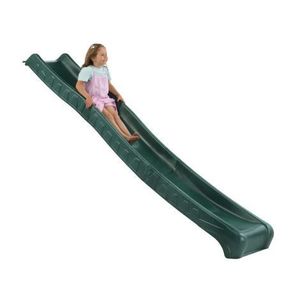 Tobogan pliabil pentru copii ROCLI, 2.9 m, HDPE, verde imagine