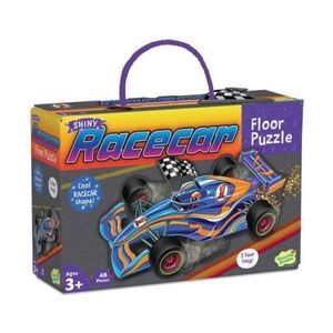 Puzzle de podea in forma de masina de curse, Racecar Floor Puzzle imagine