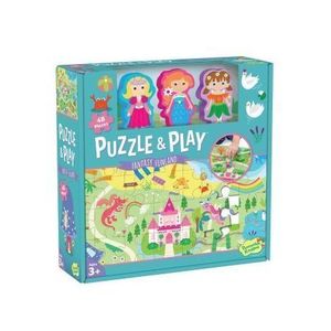 Joc 2 in 1 Puzzle and play: Taramul basmelor imagine