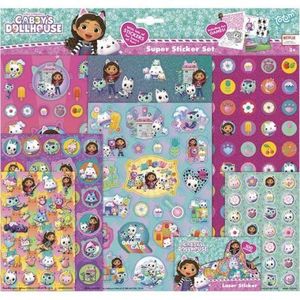 Super set abtibilduri Gabby s Dollhouse imagine