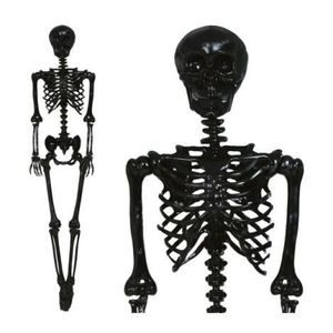 Decor schelet negru 90 cm imagine