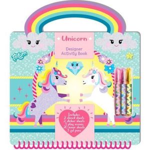 Carte cu activitati creative cu unicorni imagine