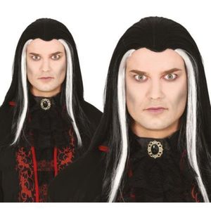 Peruca vampir lunga imagine