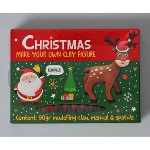 Set DIY Creeaza propria figurina din plastilina, tematica Craciun imagine
