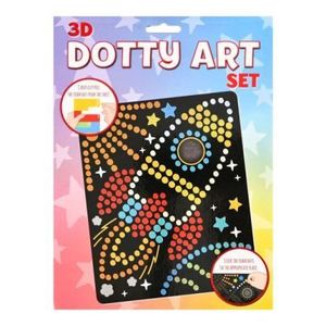 Set creativ 3D cu buline - racheta imagine