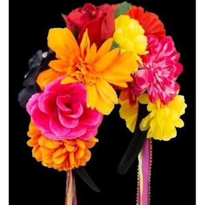 Bentita flori multicolore imagine