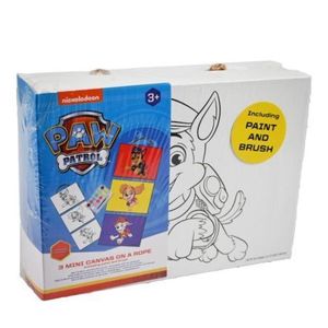 Set creativ 3 mini canvas, pe sfoara Paw Patrol imagine