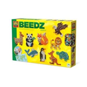 Set creativ Beedz - Margele de calcat Animalele Lumii imagine