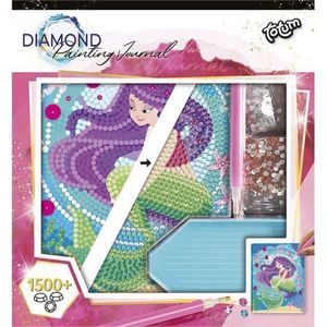 Set DIY Jurnalul meu cu sirena si diamante, Totum imagine