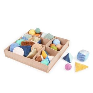 Set senzorial STEM cu 27 piese tactile, Guidecraft imagine