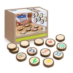 Discuri magnetice cu suprafata pentru scris, Guidecraft imagine